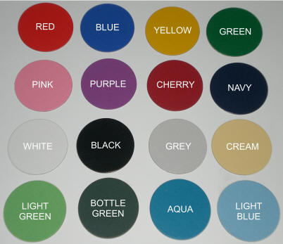Rosette Centreboard colours